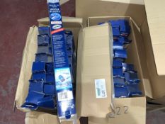 44 x NEW ASSORTED BLUECOL WINDSCREEN WIPER BLADES