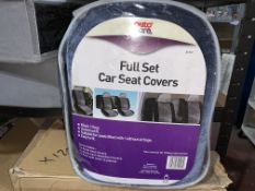 12 x NEW AUTOCARE FULL SET OF CAR SEAT COVERS. RRP £50 PER SET