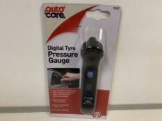 60 x NEW AUTOCARE DIGITAL TYRE PRESSURE GAUGE