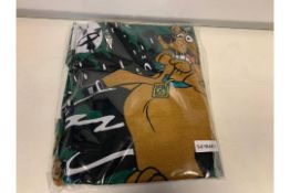 (NO VAT) 27 X OFFICIAL WARNER BROTHERS BRANDED MERCHANDISE SCOOBY DOO PJ'S AGE 4-5