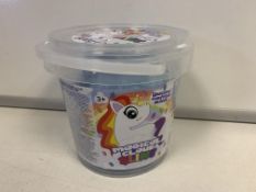 24 X BRAND NEW BOXED 800G TUBS OF UNICORN MAGICAL CLOUD SLIME IN 3 BOXES