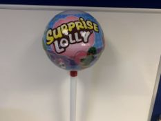 24 X BRAND NEW BOXED GIANT LOLLY SUPRISES IN 4 BOXES