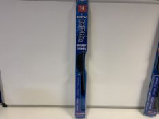 50 x NEW BLUECOL AERO FLEX 14 INCH WIPER BLADES