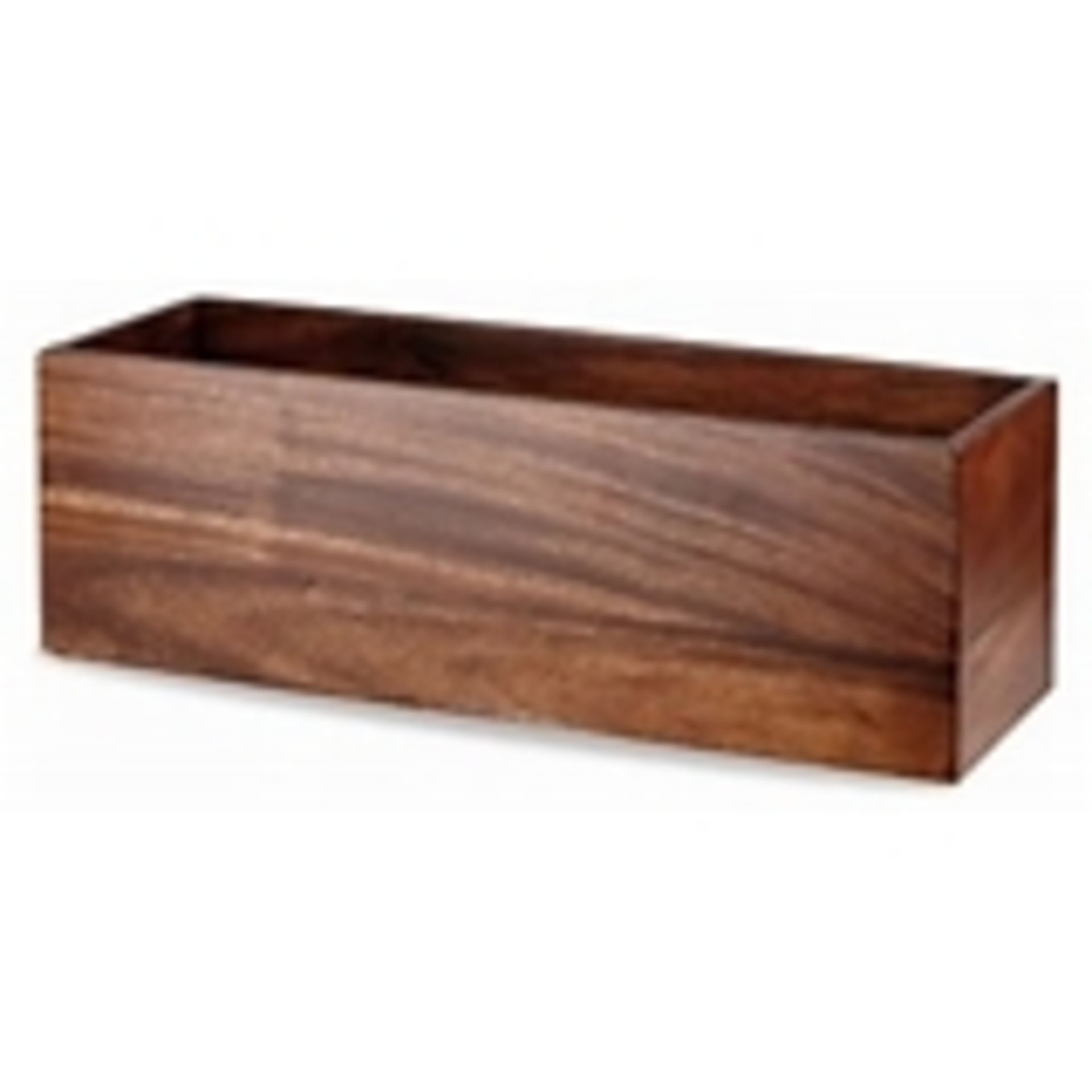 3 X PACKS OF 2 BRAND NEW CHURCHILL ACACIA WOOD MEDIUM RECTANGULAR RISER 47 X 15 X 15CM RRP £135