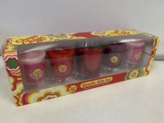 16 X BRAND NEW BOXED CHUPA CHUPS CANDLE GIFT SETS IN 2 BOXES