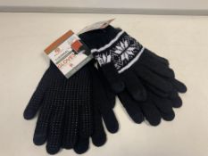 48 x NEW PAIRS OF POWERFUL THERMAL TOUCH SCREEN GLOVES - ONE SIZE FITS ALL