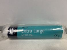 130 X BRAND NEW STERILE EXTRA LARGE RELIANCE MEDICAL DRESSING