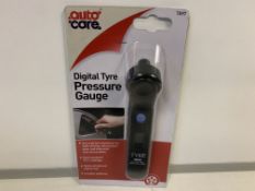 60 x NEW AUTOCARE DIGITAL TYRE PRESSURE GAUGE