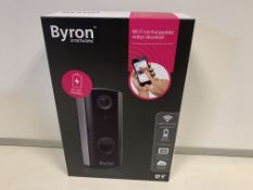 BRAND NEW BYRON SMARTWARES BATTERY POWERED RECHARGEABLE WIFI VIDEO DOORBELL