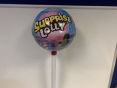 24 X BRAND NEW BOXED GIANT LOLLY SUPRISES IN 4 BOXES