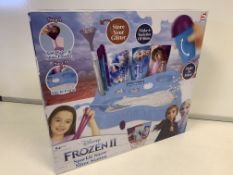 18 X BRAND NEW BOXED FROZEN 2 SPARKLE SNOW SLIME STATIONS IN 3 BOXES