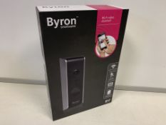 BRAND NEW BYRON SMARTWARES WI-FI VIDEO DOORBELL MOTION DETECTION 1080 HD QUALITY