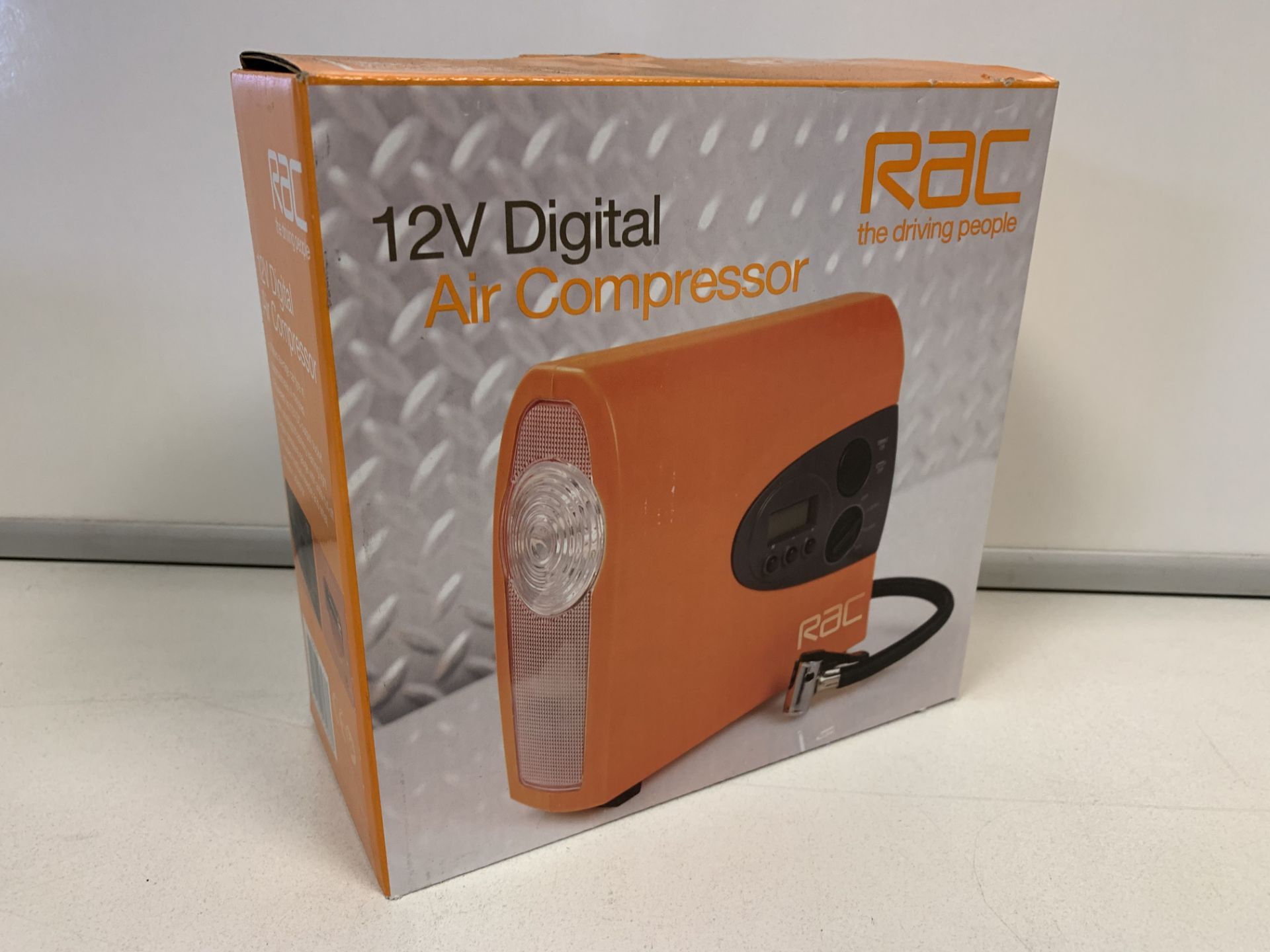6 x NEW RAC 12V DIGITAL AIR COMPRESSORS