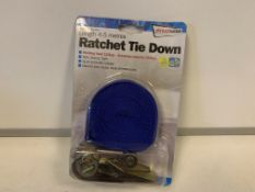 15 x NEW STREETWISE 4.5M RATCHET TIE DOWN SETS