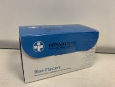 34 X BRAND NEW PACKS OF 100 DEPENDAPLAST PLASTERS