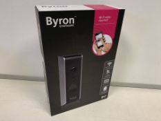 BRAND NEW BYRON SMARTWARES WI-FI VIDEO DOORBELL MOTION DETECTION 1080 HD QUALITY