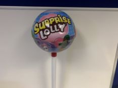 24 X BRAND NEW BOXED GIANT LOLLY SUPRISES IN 4 BOXES