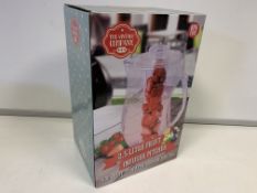 8 X BRAND NEW BOXED THE VINTAGE COMPANY 2.5 LITRE FRUIT INFUSER PITCHERS