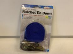 14 x NEW ASSORTED RATCHET TIE DOWN SETS