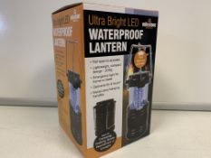 9 x NEW MILESTONE CAMPING WATERPROOF LANTERNS