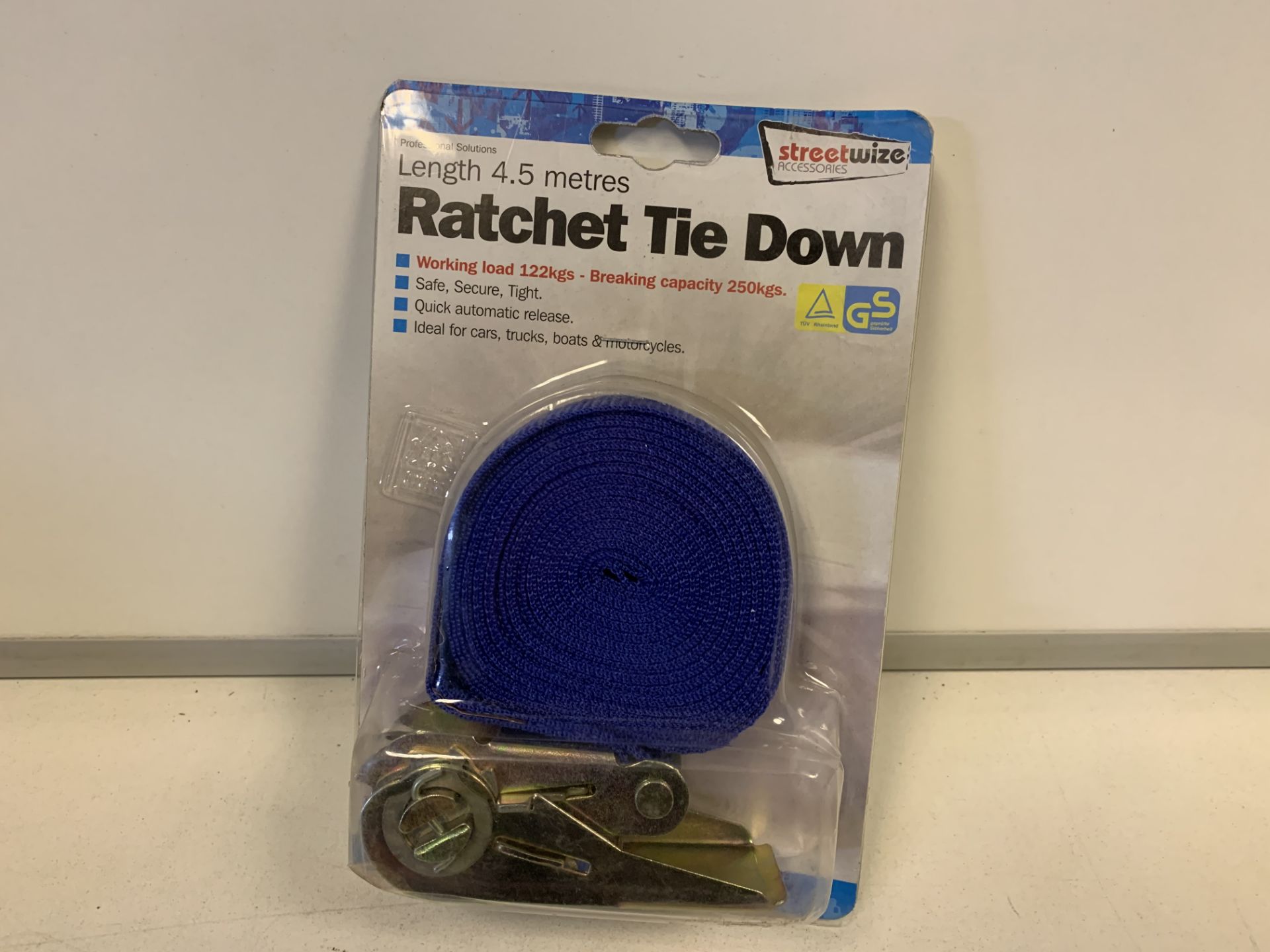 14 x NEW STREETWISE 4.5M RATCHET TIE DOWN SETS