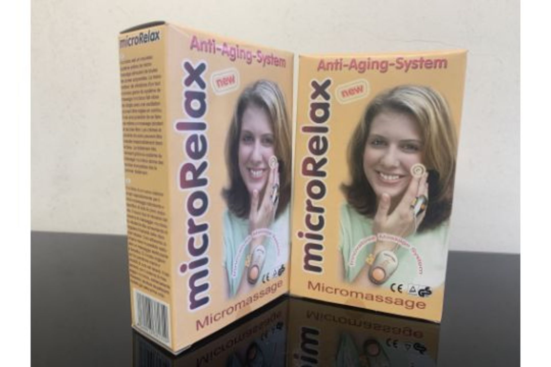 128 X BRAND NEW BOXED ANTI AGING SYSTE,M MICRO MASSAGERS IN 2 BOXES