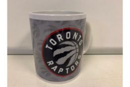 36 X BRAND NEW BOXED OFFICIAL TORONTO RAPTORS 110Z TEAM LOGO MUGS