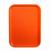 3 X PACKS OF 12 CAMBRO 14 X 18 INCH ORANGE FAST FOOD TRAYS RRP £40 EACH