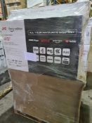 (J115) PALLET TO CONTAIN 15 x VARIOUS RETURNED TVS TO INCLUDE JVC 40 INCH. NOTE: ITEMS ARE