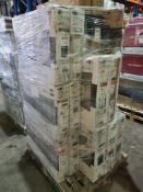 (J116) PALLET TO CONTAIN 14 x VARIOUS RETURNED TVS TO INCLUDE JVC 32 INCH, JVC 40 INCH. NOTE: