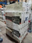 (J122) PALLET TO CONTAIN 13 x VARIOUS RETURNED TVS TO INCLUDE JVC 39 INCH. NOTE: ITEMS ARE