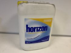 (J187) PALLET TO CONTAIN 32 x 10L HORIZON LAUNDRY DETERGENT & 24 x TORK 5L LIQUID SOAP. PALLET RRP