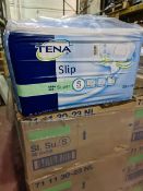 (J107) PALLET TO CONTAIN 60 PACKS OF 30 TENA SLIP SUPER