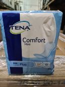 (J104) PALLET TO CONTAIN 210 PACKS x TENA COMPFORT PLUS MINI 28 PACK