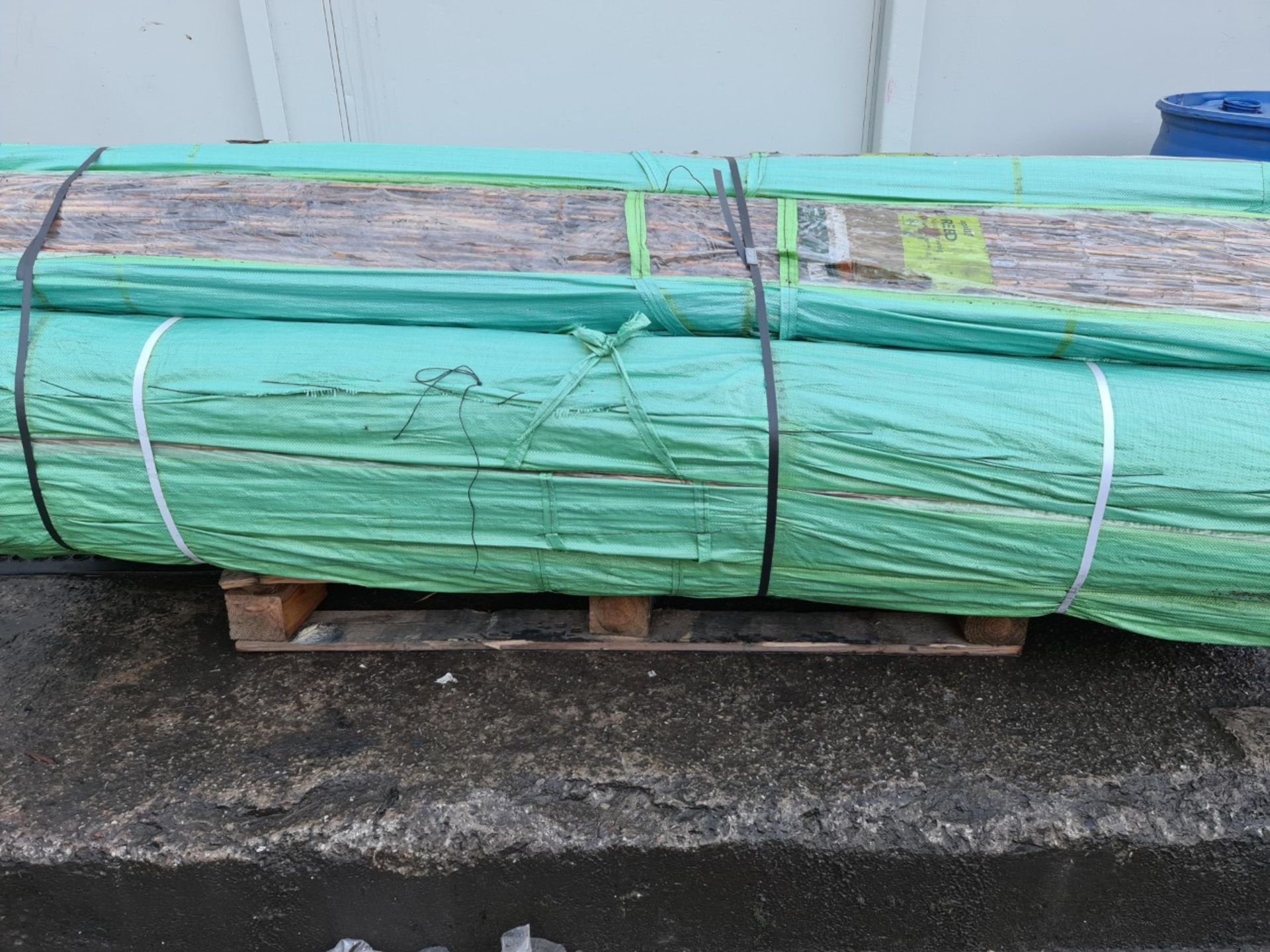 (J22) PALLET TO CONTAIN 24 x APOLO REED NATURAL SCREENING. 4 x 2M - PLASTIC COATED - Image 2 of 2