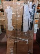(J218) LARGE PALLET TO CONTAIN VARIOUS ITEMS SUCH AS: VARIOUS SHOWER ENCLOSURES