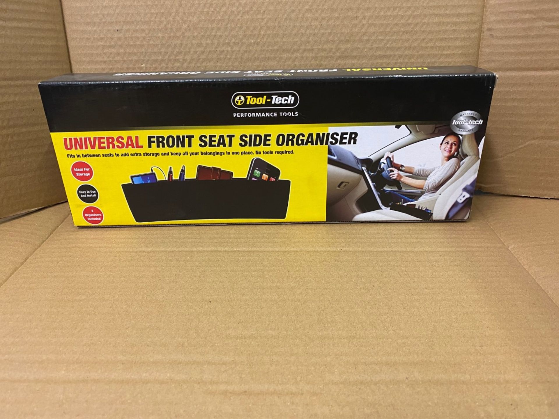PALLET TO CONTAIN 90 x TOOL-TECH UNIVERSAL FRONT SEAT SIDE ORGANISER - Image 2 of 4