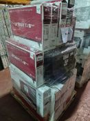 (J179) PALLET TO CONTAIN 20 x VARIOUS RETURNED TVS TO INCLUDE TOSHIBA 32 INCHM LG 32 INCH, SHARP