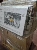 (J104) PALLET TO CONTAIN 12 x VARIOUS RETURNED TVS TO INCLUDE SONY 43 INCH. NOTE: ITEMS ARE CUSTOMER