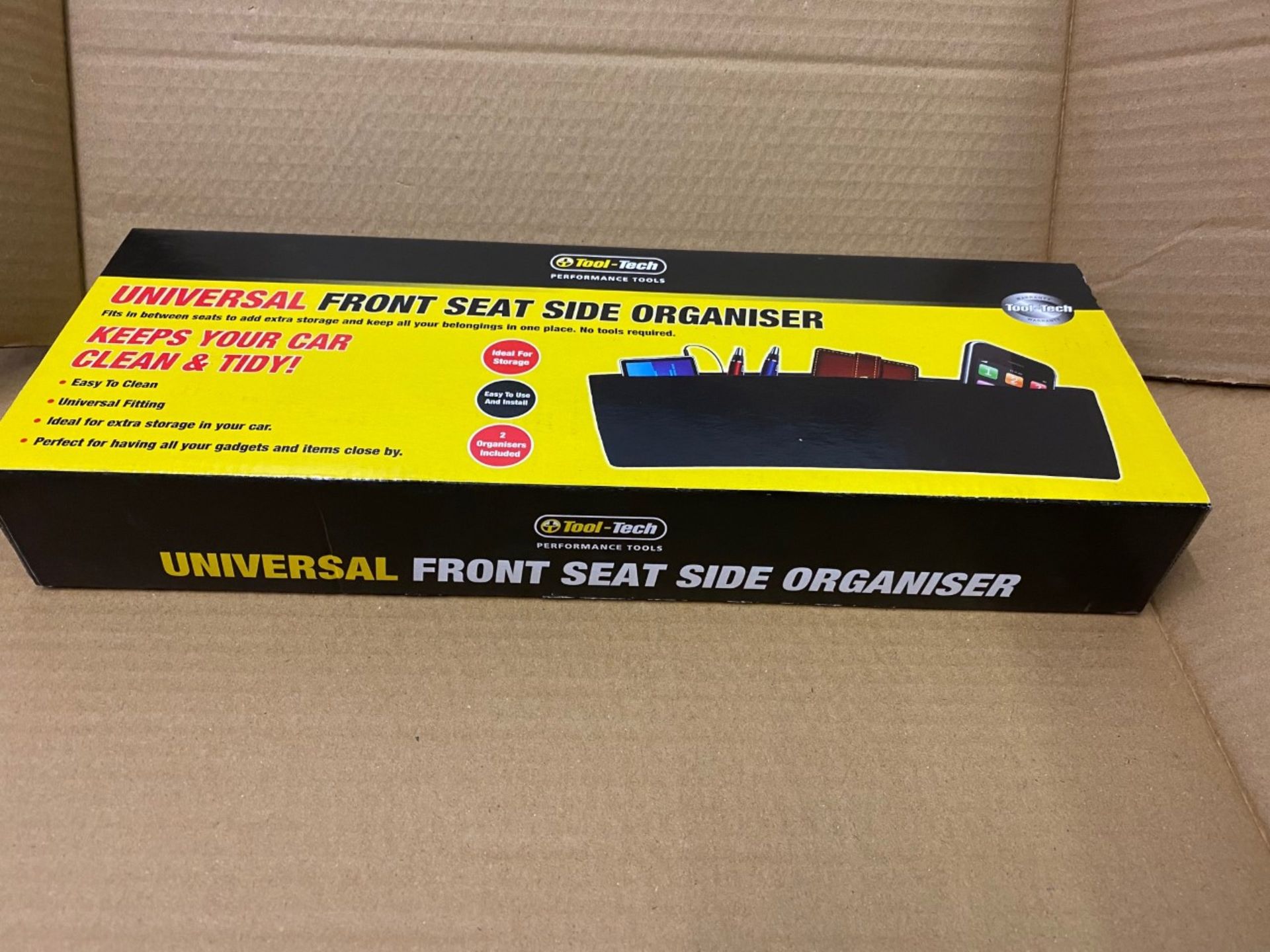 PALLET TO CONTAIN 90 x TOOL-TECH UNIVERSAL FRONT SEAT SIDE ORGANISER - Image 4 of 4