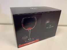 12 X BRAND NEW PACKS OF 6 CHEF AND SOMMELLIER ARC 47017 CABARET BALLON 47CL GLASS GOBLETS IN 3