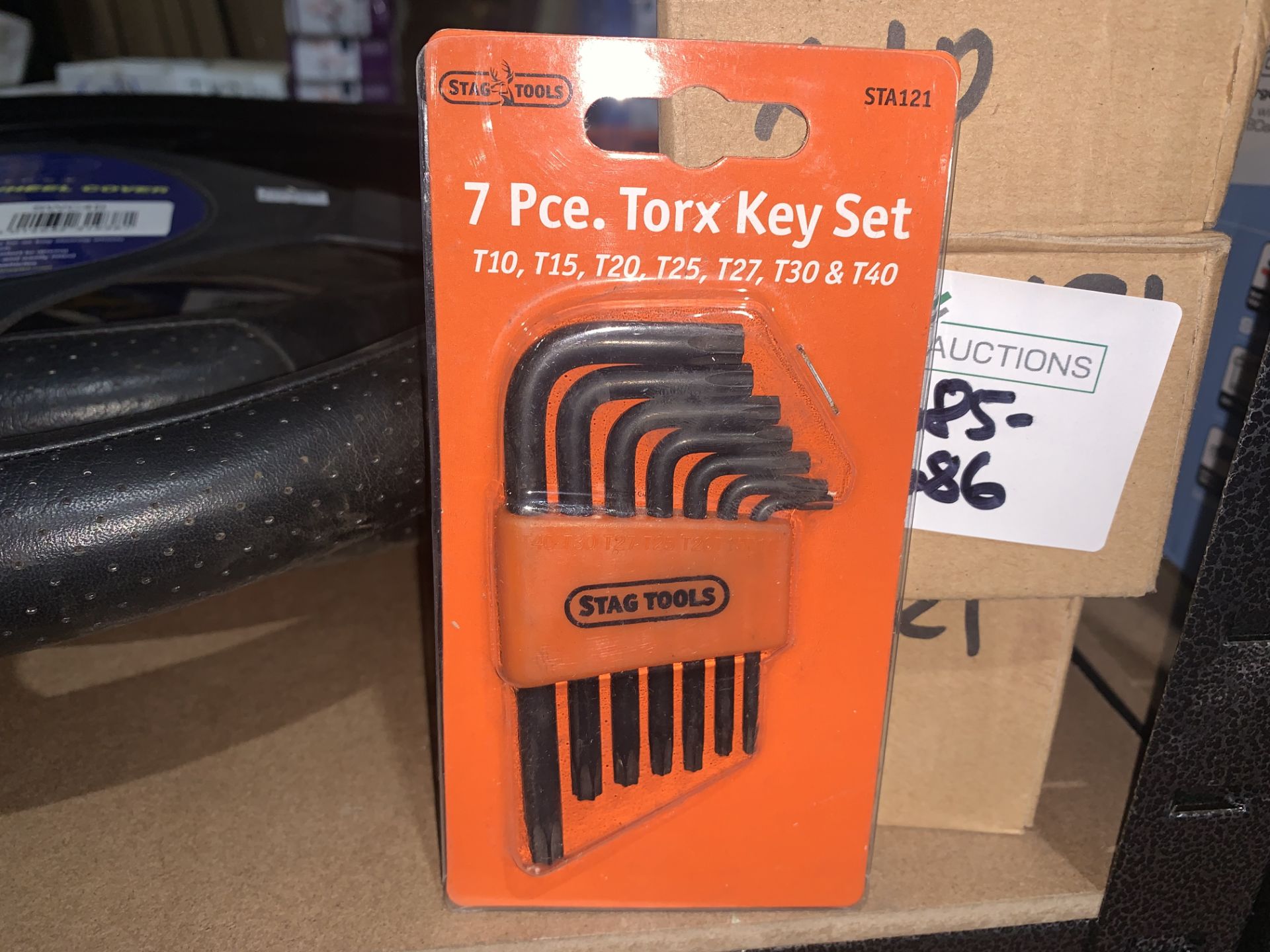 20 x NEW SET OF 7 STAG TOOLS TORX KEY SETS