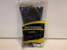 4 X BRAND NEW PAIRS OF SAN JAMAR 6786RMT 14 INCH FULLY INSULATED NEOPRENE FRYER/OVEN MITTS RRP £40