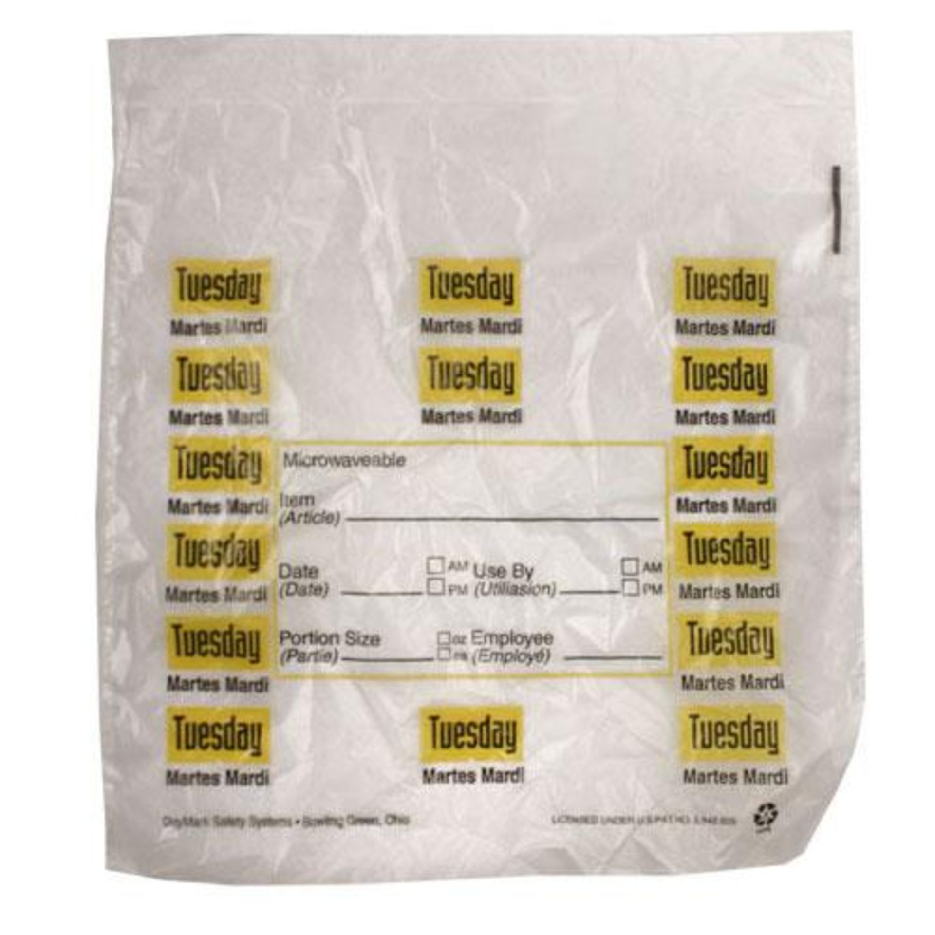 34 PACKS OF BRAND NEW DAYMARK PORTION BAGS 2000 PER PACK