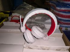 12 X BRAND NEW RED PANDA HEADPHONES