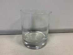 7 X BRAND NEW PACKS OF 24 ESSENTIAL SUPPLIES DOUBLE ROCKS 30CL TUMBLER GLASSES