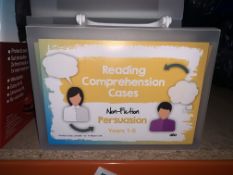 31 x NEW READING COMPREHENSION CASES - NON FICTION. RRP £22 EACH