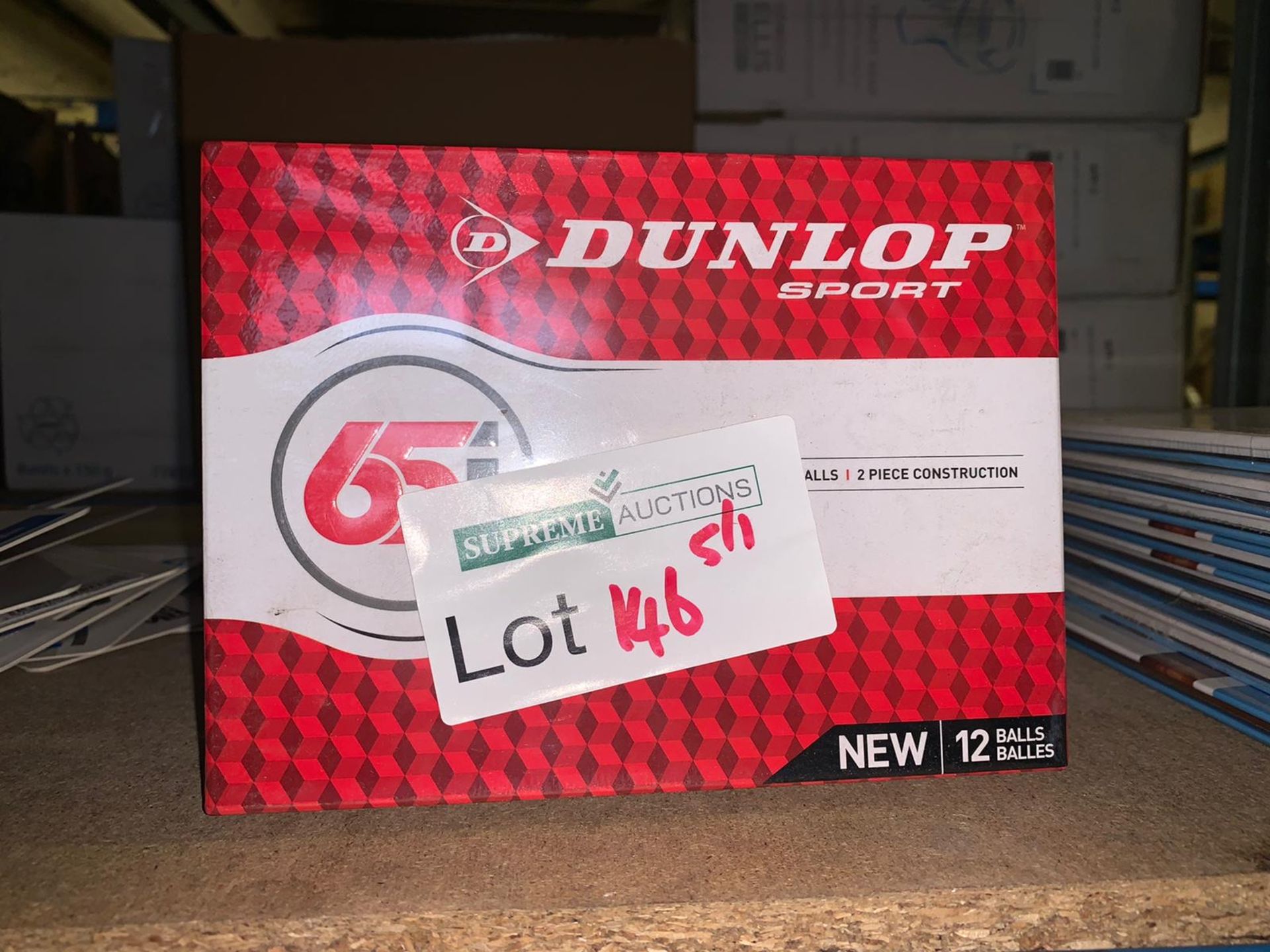 84 X BRAND NEW DUNLOP 65i TUNGSTEN DISTANCE GOLF BALLS