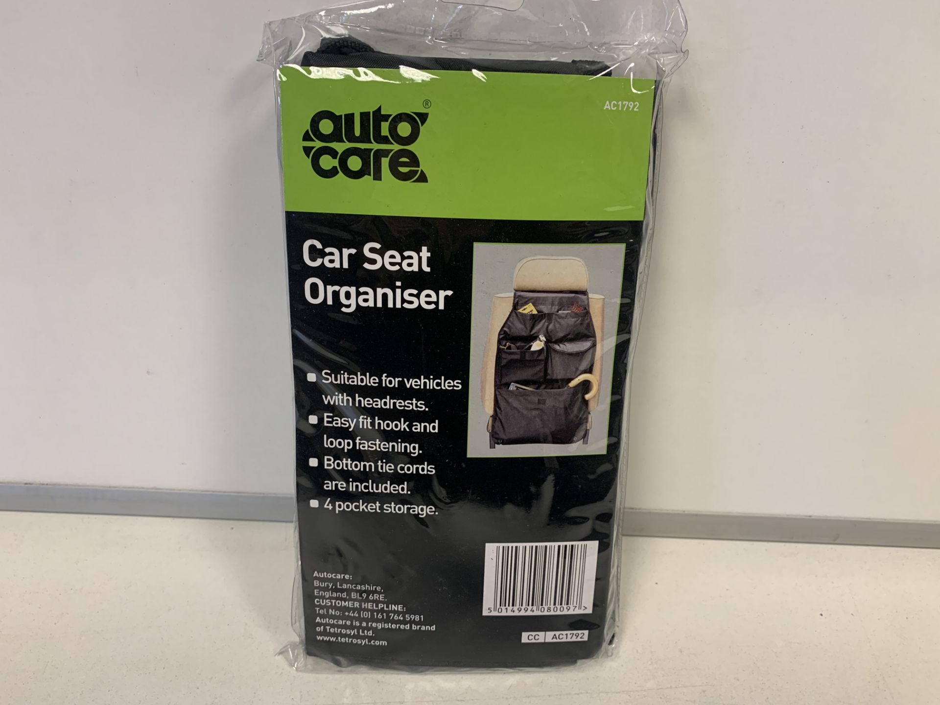 80 x NEW AUTOCARE CAR SEAT ORGANISERS