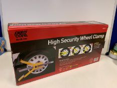 5 X BRAND NEW AUTOCARE HIGH SECURITY WHEEL CLAMPS